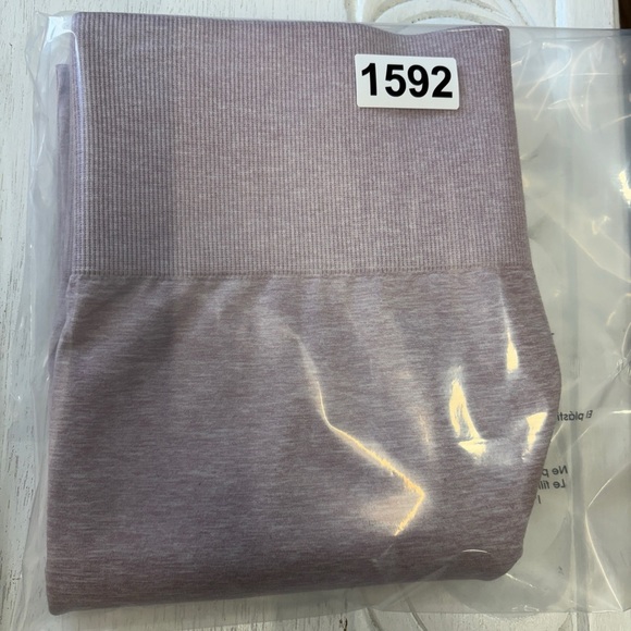 Gymshark Purple Heathered Leggings Size S? - Picture 6 of 6